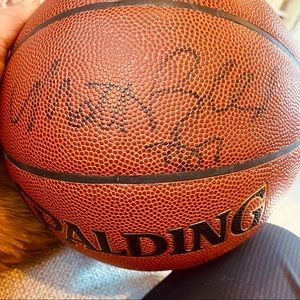 Matt Bullard Autographed Basket Ball